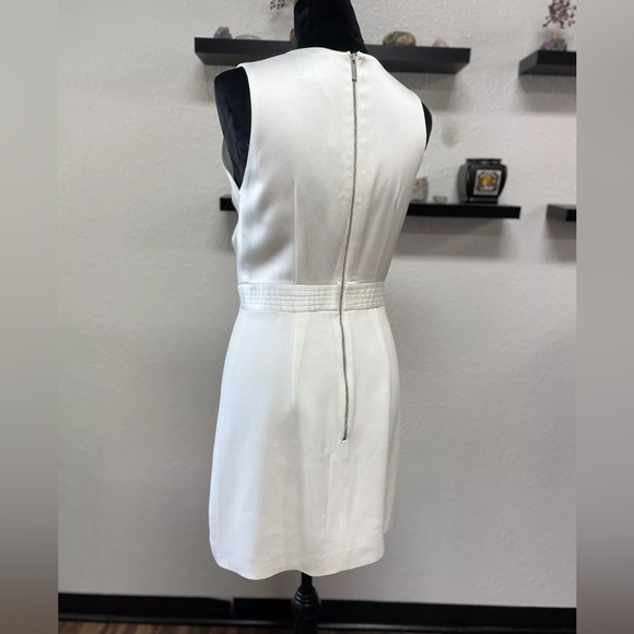 Dion Lee PIVOT DRAPE MINI DRESS Ivory Beach Wedding Elegant Dress - Picture 8 of 15